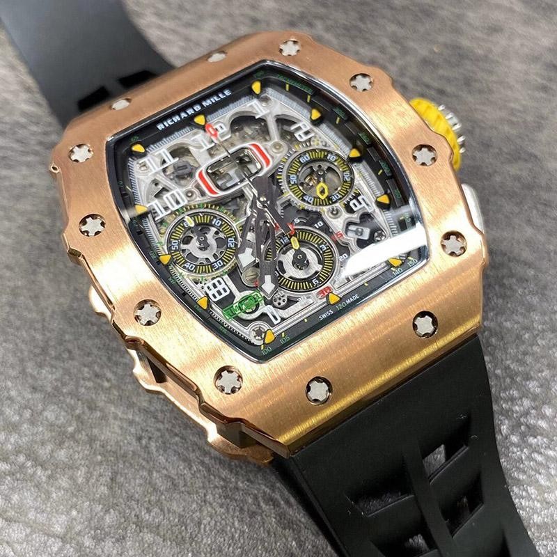 超希少！リシャール・ミル F1レース 偽物 シースルーバック 自動巻き riz20998通販
